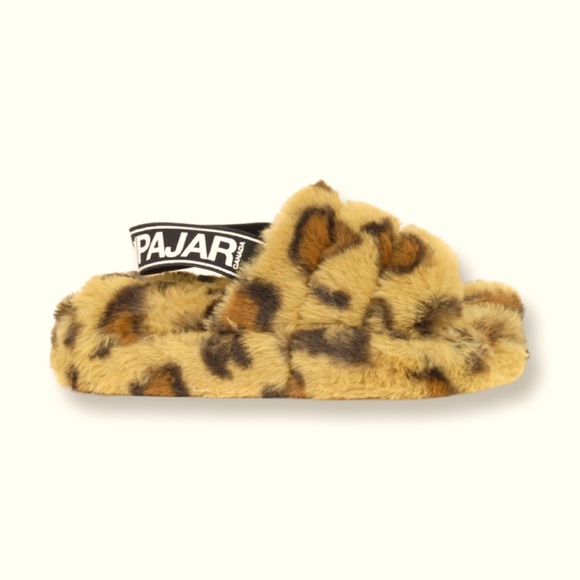 Pajar Shoes - PAJAR Women’s Shania Natural Leopard Slippers Size 5-5.5 New!